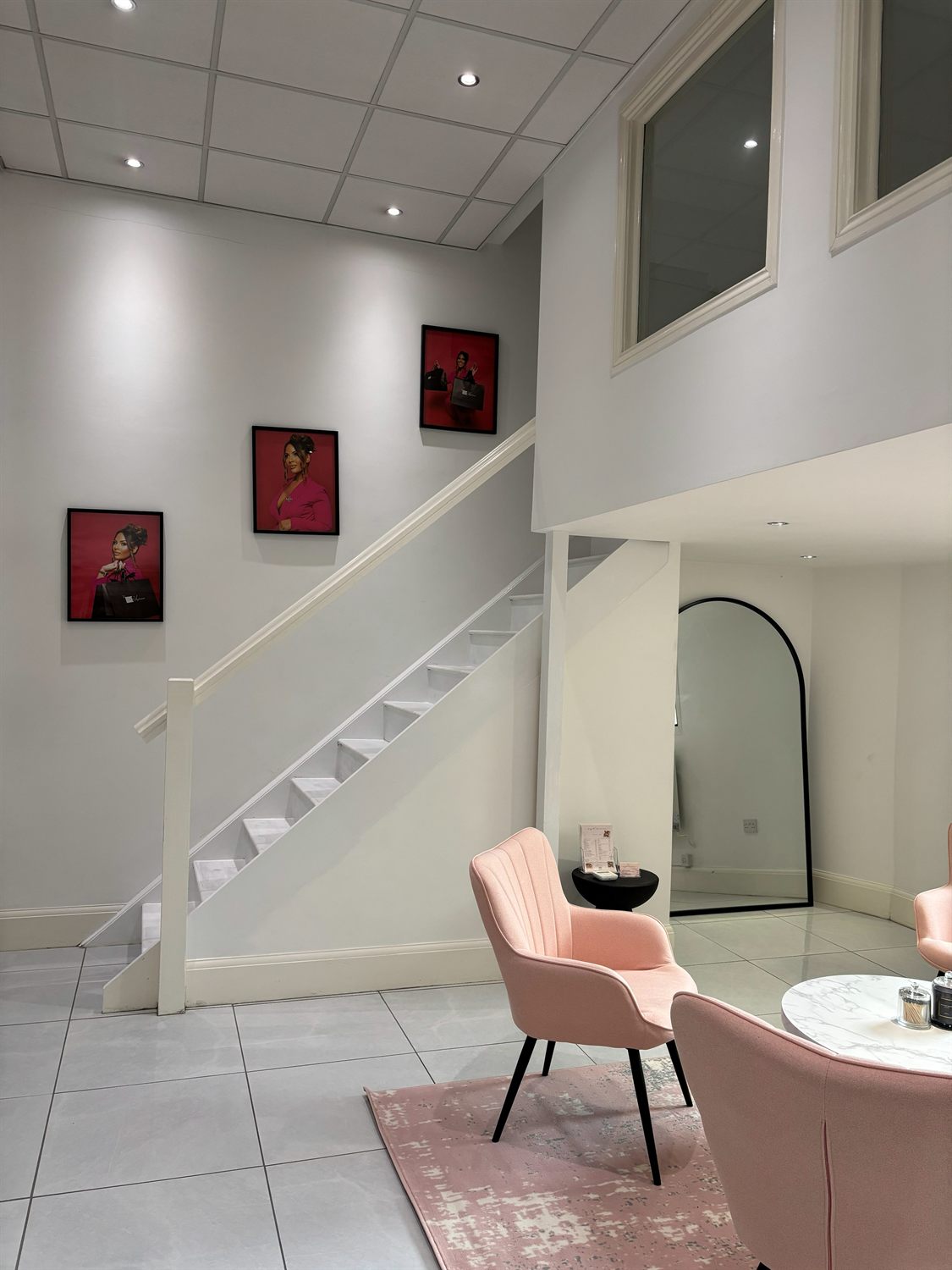 The stairway at The House of Seyd'amour, Chessington